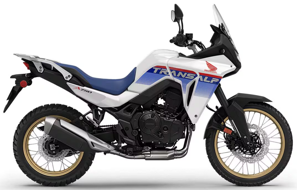Honda Transalp 750 available on this tour