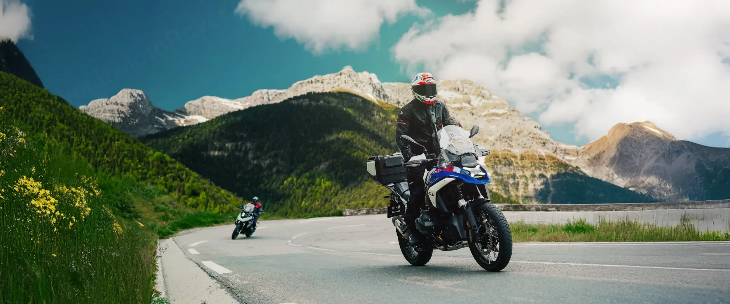 Spain and France Motorcycle Tour — Pyrenees mountain roads