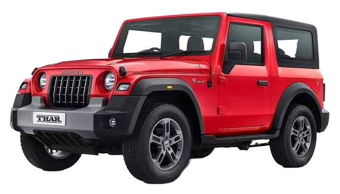 Mahindra Thar available on this tour