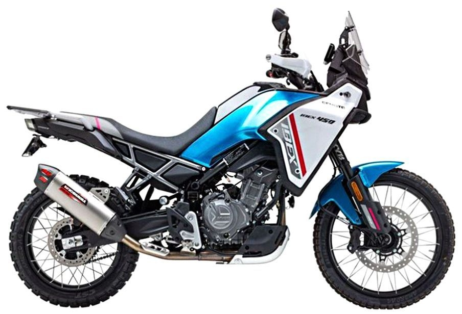 CF Moto 450 MT available on this tour